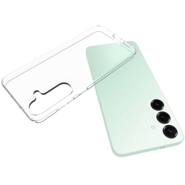 Силіконовий (TPU) чохол Deexe UltraThin для Samsung Galaxy S25 FE (S731) - Transparent: фото 4 з 4