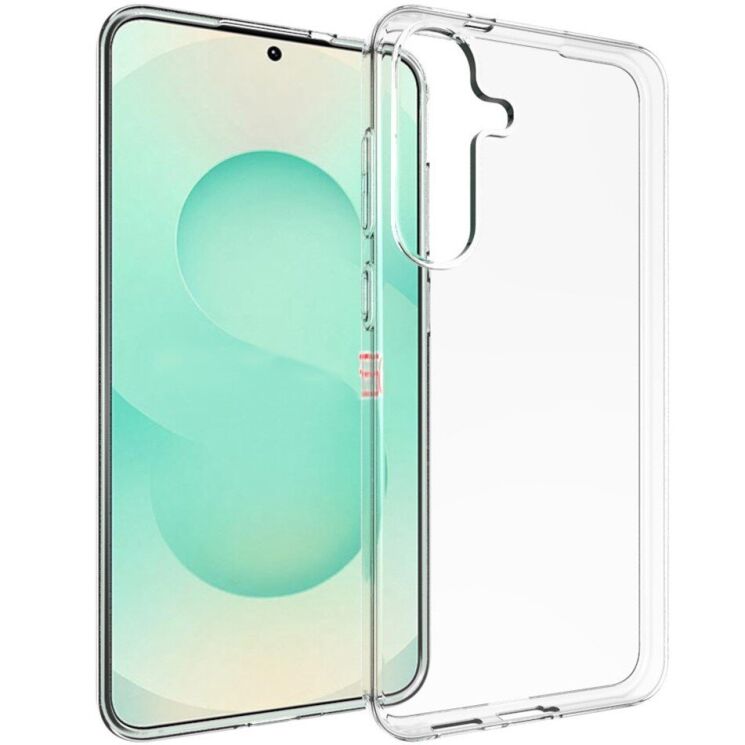 Силіконовий (TPU) чохол Deexe UltraThin для Samsung Galaxy S25 FE (S731) - Transparent: фото 1 з 4