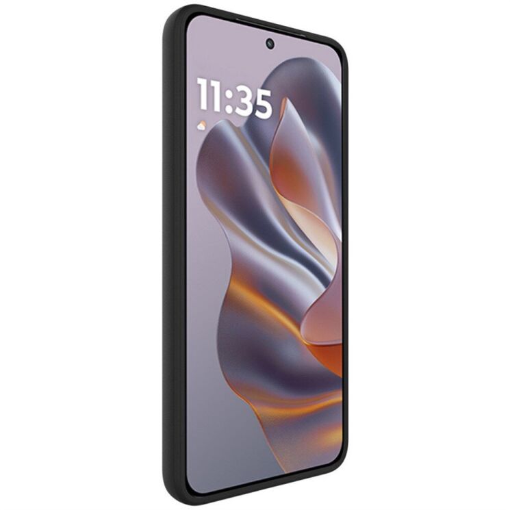 Силиконовый (TPU) чехол IMAK UC-3 Series для Motorola Edge 50 Neo - Black: фото 3 из 10