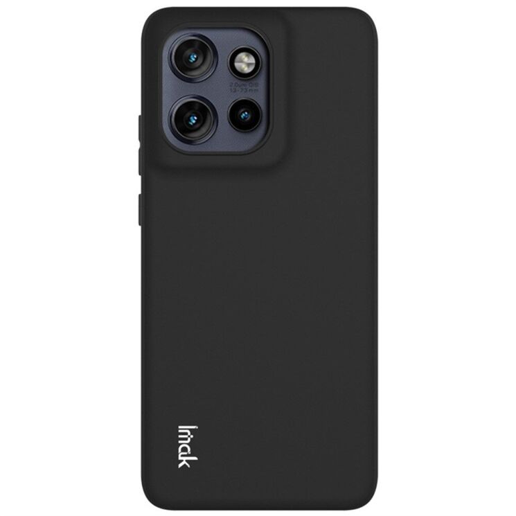 Силиконовый (TPU) чехол IMAK UC-3 Series для Motorola Edge 50 Neo - Black: фото 2 из 10
