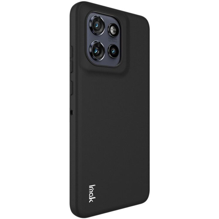 Силиконовый (TPU) чехол IMAK UC-3 Series для Motorola Edge 50 Neo - Black: фото 4 из 10