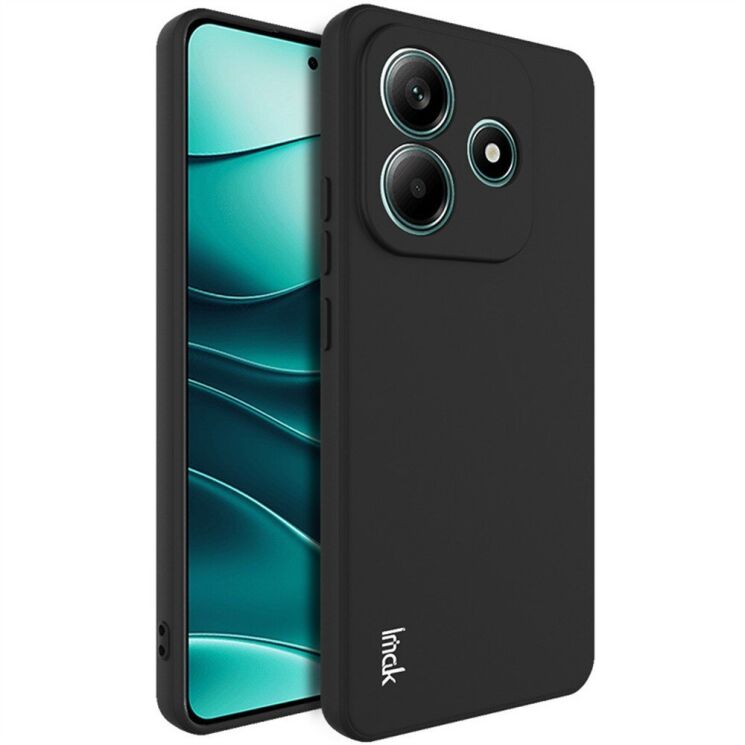 Силиконовый (TPU) чехол IMAK UC-4 Series для Xiaomi Redmi Note 14 5G - Black: фото 1 из 8