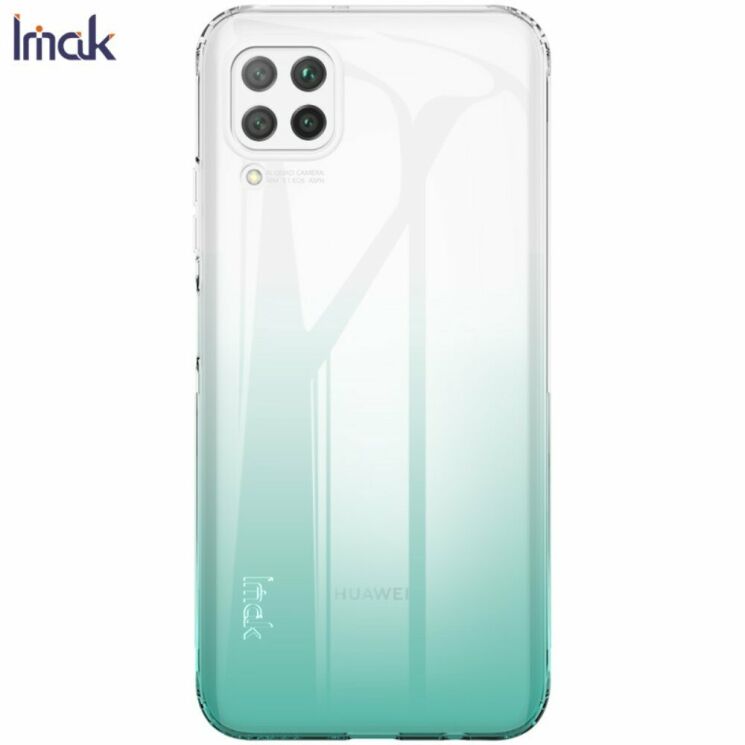 Силиконовый (TPU) чехол IMAK UX-6 Series для Huawei P40 Lite - Green: фото 3 из 14