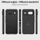 Силиконовый (TPU) чехол MOFI Carbon Fiber для Google Pixel 8A - Black (341035B). Фото 8 из 9