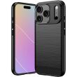 Силиконовый (TPU) чехол UniCase Carbon для iPhone 18 Pro Max - Black (423860B)