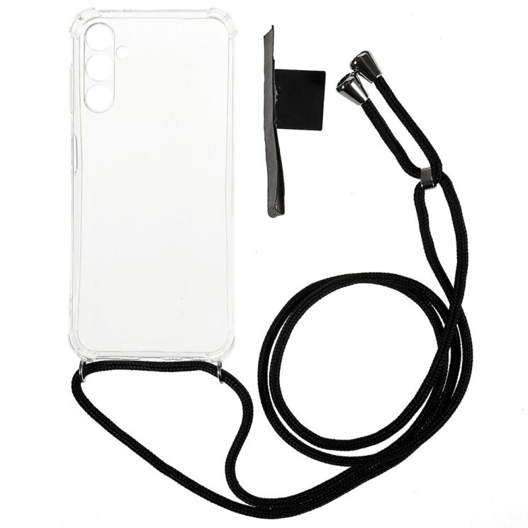 Силіконовий (TPU) чохол UniCase Carrying AirBag для Samsung Galaxy A54 (A546) - Transparent: фото 1 з 7