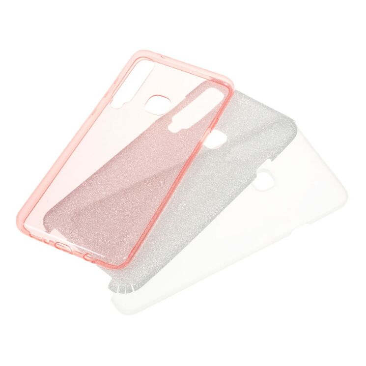 Силіконовий (TPU) чохол UniCase Glitter Cover для Samsung Galaxy A9 2018 (A920) - Rose Gold: фото 4 з 4