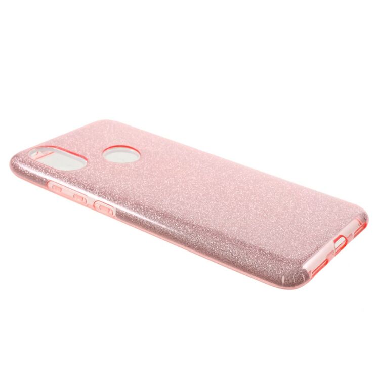 Силиконовый (TPU) чехол UniCase Glitter Cover для Xiaomi Mi 6X / Mi A2 - Pink: фото 2 из 3