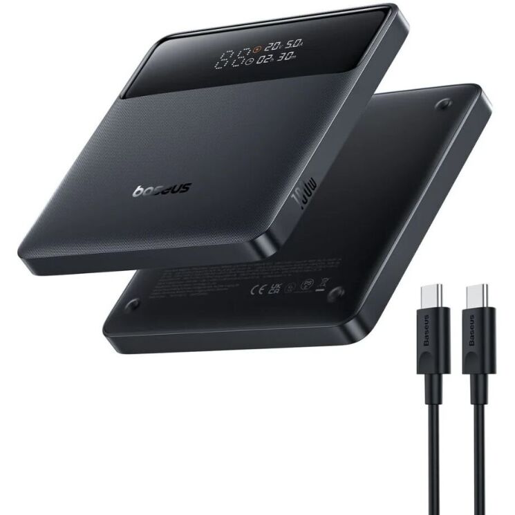 Внешний аккумулятор Baseus Blade H1 Lite 100W (20000mAh) P10021604123-00 - Black: фото 5 из 13
