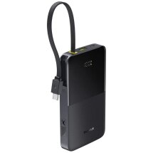 Внешний аккумулятор Baseus EnerFill FC51 Bipow2 Pro 22.5W (10000mAh) + кабель Type-C (E0027600) - Black: фото 1 из 11