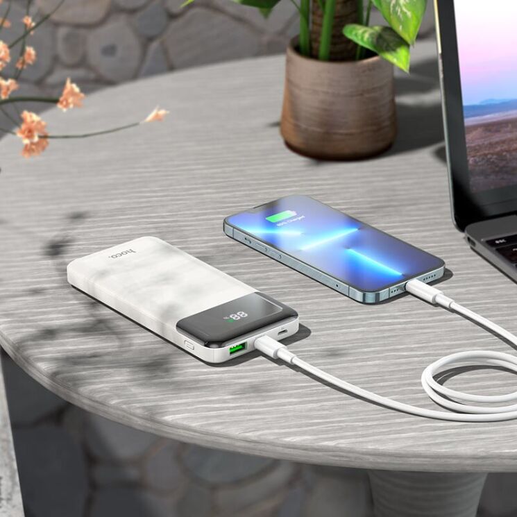 Внешний аккумулятор Hoco J102 PD20W+QC3.0 (10000mAh) - Black: фото 5 из 6