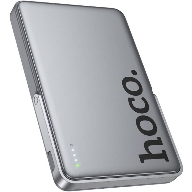 Внешний аккумулятор Hoco Q36 Magnetic 20W (5000mAh) - Metal grey: фото 3 из 8
