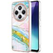 Захисний чохол Deexe Marble Case для Xiaomi Redmi 14C / Redmi A4 5G / Poco C75 - Light Green (366062LG)