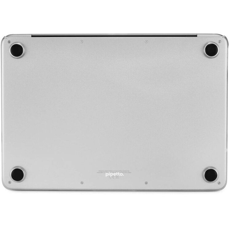 Защитная накладка Pipetto Hardshell Clear Case для Apple MacBook Air 13 M5/М4/M3/M2 (2026/2025/2024/2022) P079-125-Y - Frosted Clear (233930C) Защитная накладка Pipetto Hardshell Clear Case для Apple MacBook Air 13 M5/М4/M3/M2 (2026/2025/2024/2022) P079-125-Y - Frosted Clear: фото 6 из 12