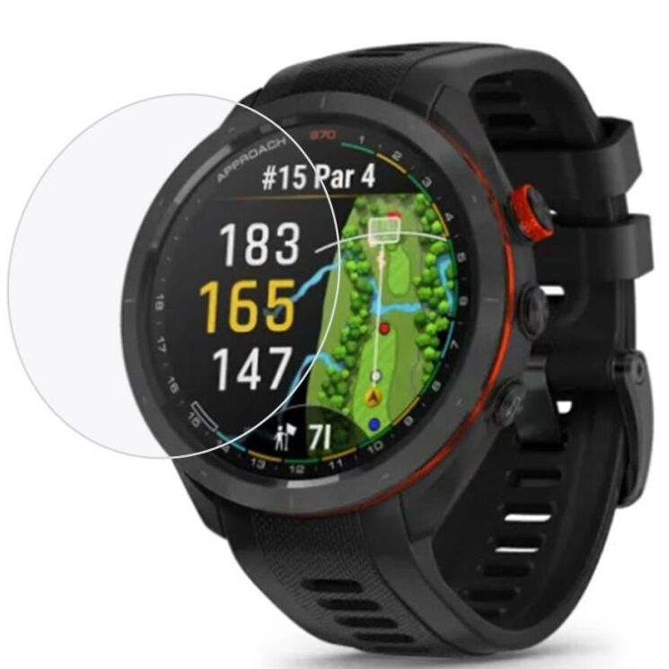 Защитная пленка Deexe Soft Film для Garmin Approach S70 42mm: фото 1 из 2