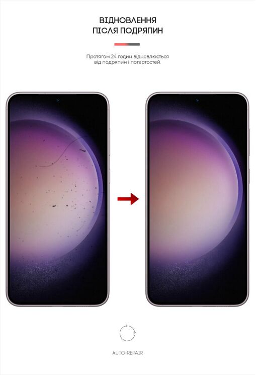Захисна плівка на екран ArmorStandart Matte для Samsung Galaxy S23 Plus (S916): фото 3 з 4