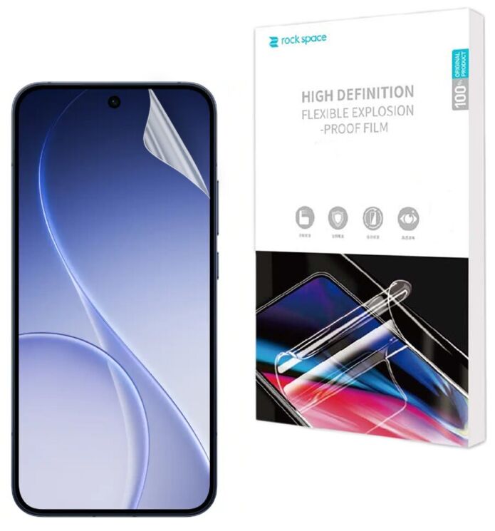 Защитная пленка на экран RockSpace Explosion-Proof SuperClear для OPPO Reno 15 (405730) Защитная пленка на экран RockSpace Explosion-Proof SuperClear для OPPO Reno 15: фото 1 из 10