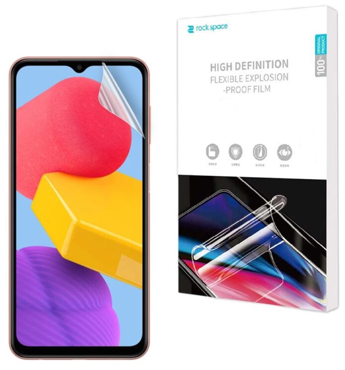 Защитная пленка на экран RockSpace Explosion-Proof SuperClear для Samsung Galaxy M13 (M135): фото 1 из 10