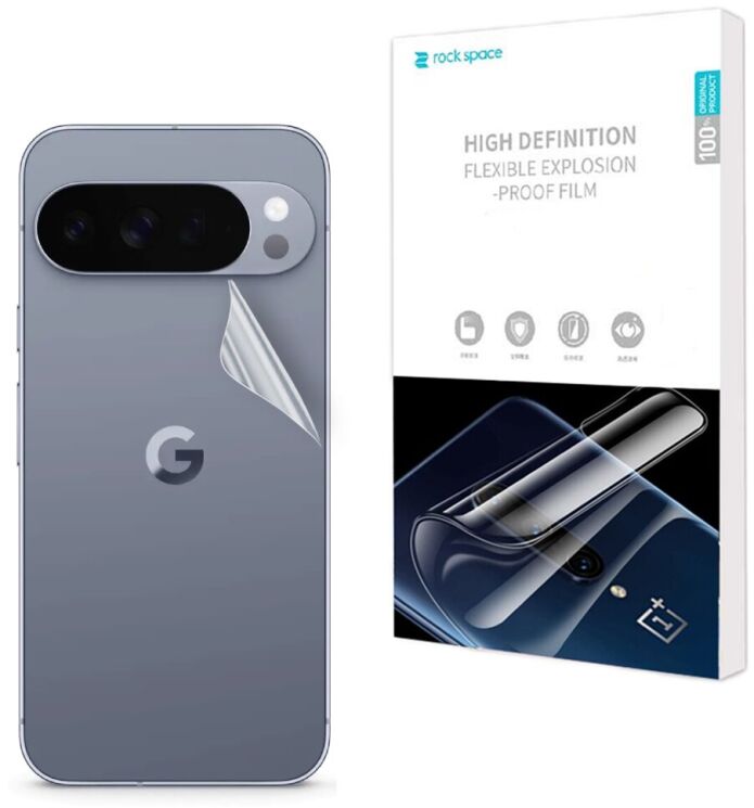 Защитная пленка на заднюю панель RockSpace Explosion-Proof SuperClear для Google Pixel 10 Pro: фото 1 из 9