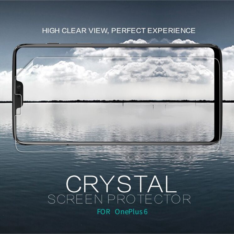 Захисна плівка NILLKIN Crystal для OnePlus 6 (138257) Захисна плівка NILLKIN Crystal для OnePlus 6: фото 5 з 12