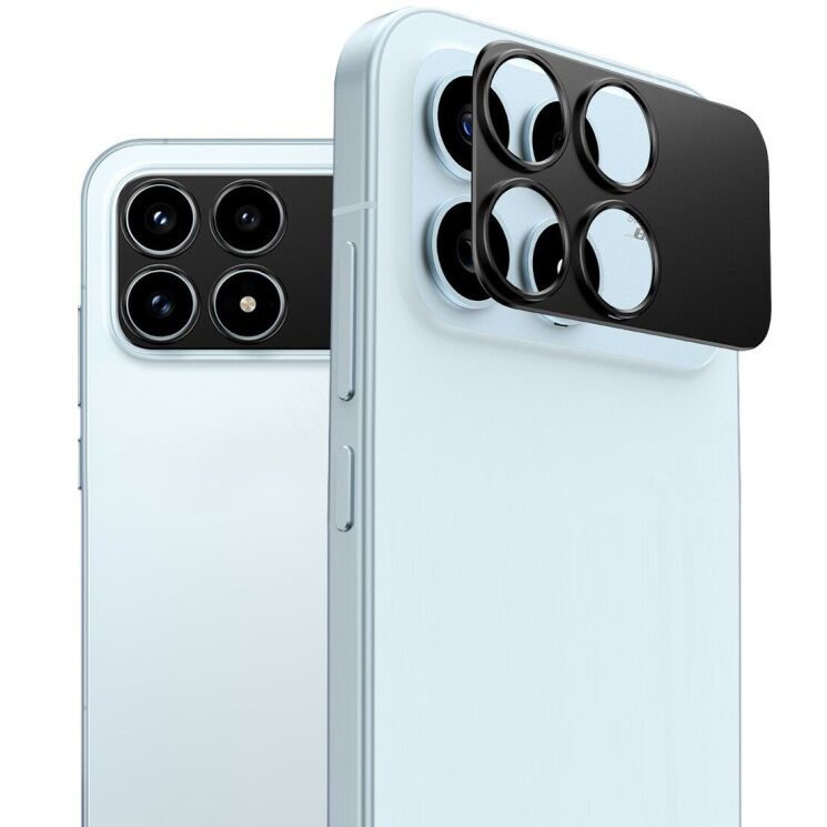 Защитная рамка IMAK Camera Styling для Xiaomi Poco F8 Pro - Black: фото 1 из 7