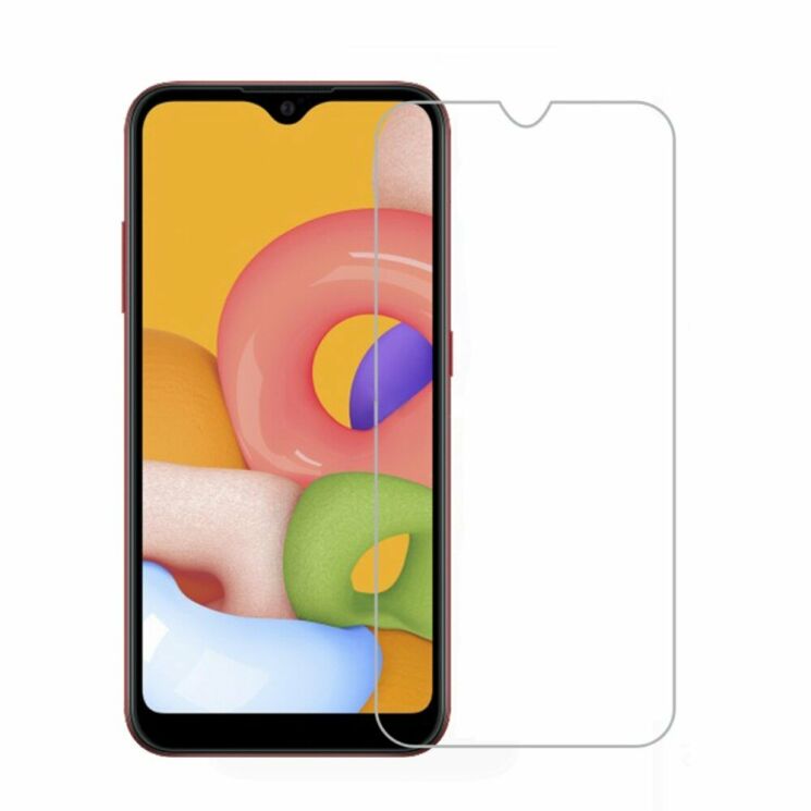 Защитное стекло Deexe Crystal Glass для Samsung Galaxy A01 (A015): фото 1 из 1