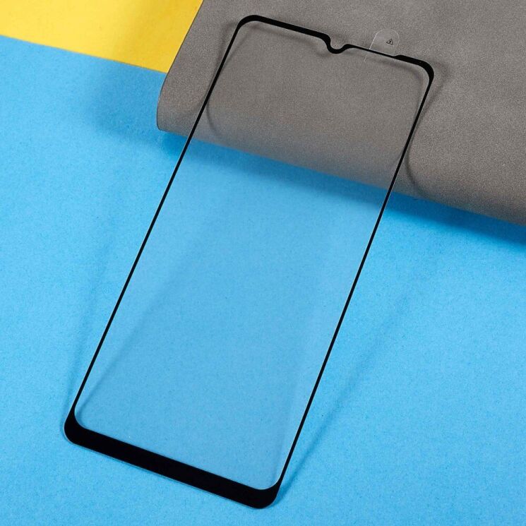 Захисне скло Deexe Full Glue Coverage для Samsung Galaxy A23 (A235) - Black: фото 4 з 7