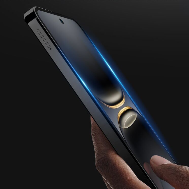 Защитное стекло DUX DUCIS Full Glue для TECNO Spark 40C - Black: фото 3 из 7