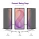 Защитное стекло HAT PRINCE Anti-Spy для Samsung Galaxy Fold 8 Ultra - Black (424086B). Фото 3 из 7
