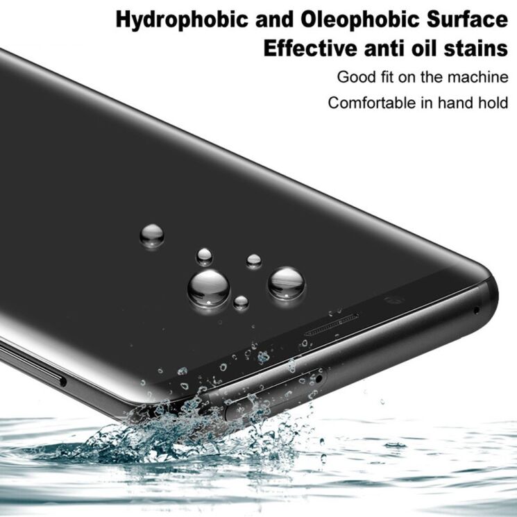 Захисне скло IMAK 3D Curved Full Covering (Fingerprint Unlock) для Motorola Edge 60 / Edge 60 Pro / Edge 60 Fusion - Black: фото 8 з 13