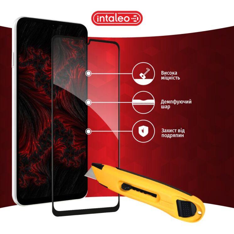 Защитное стекло Intaleo Full Glue для Samsung Galaxy A07 (A075) - Black: фото 6 из 9