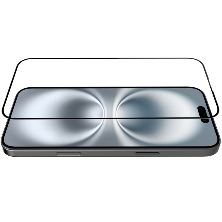 Захисне скло NILLKIN 3D CP+ MAX для Apple iPhone 16 - Black: фото 3 з 20