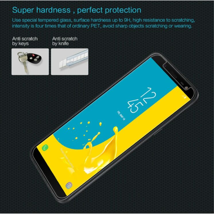 Защитное стекло NILLKIN Amazing H для Samsung Galaxy J6 2018 (J600): фото 5 из 16