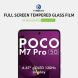 Защитное стекло PINWUYO Full Glue Cover для Xiaomi Poco M7 Pro - Black (374421B). Фото 2 из 9