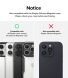Защитное стекло Ringke Camera Lens Frame Glass для Apple iPhone 15 Pro Max - Black (339454B). Фото 10 из 14