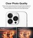 Защитное стекло Ringke Camera Lens Frame Glass для Apple iPhone 15 Pro Max - Black (339454B). Фото 7 из 14