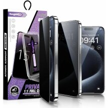 Захисне скло YONGPOLY Privacy для iPhone 18 Pro Max - Black: фото 1 з 8