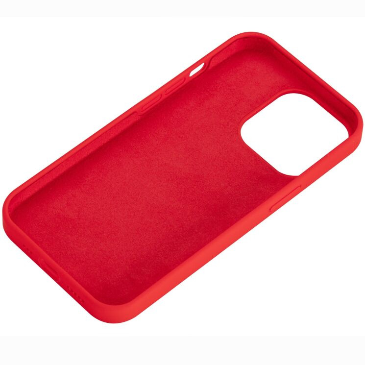 Защитный чехол 2Е Liquid Silicone для iPhone 13 Pro - Red: фото 2 из 3
