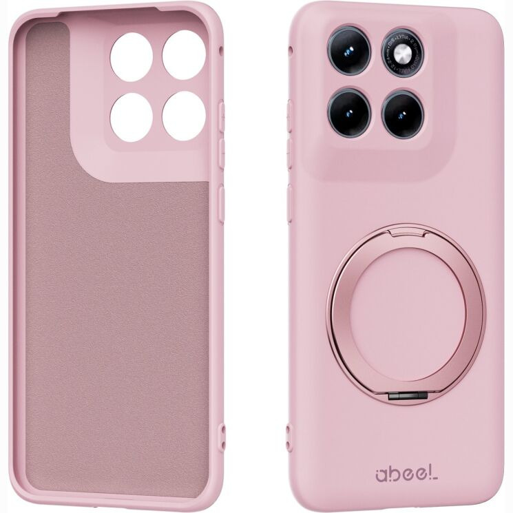 Защитный чехол ABEEL Lyra Skin Kickstand with MagSafe для Motorola Edge 70 Fusion - Pink: фото 1 из 8