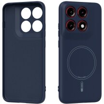 Защитный чехол ABEEL Lyra Skin with MagSafe для Motorola Edge 70 Pro - Dark Blue: фото 1 из 7