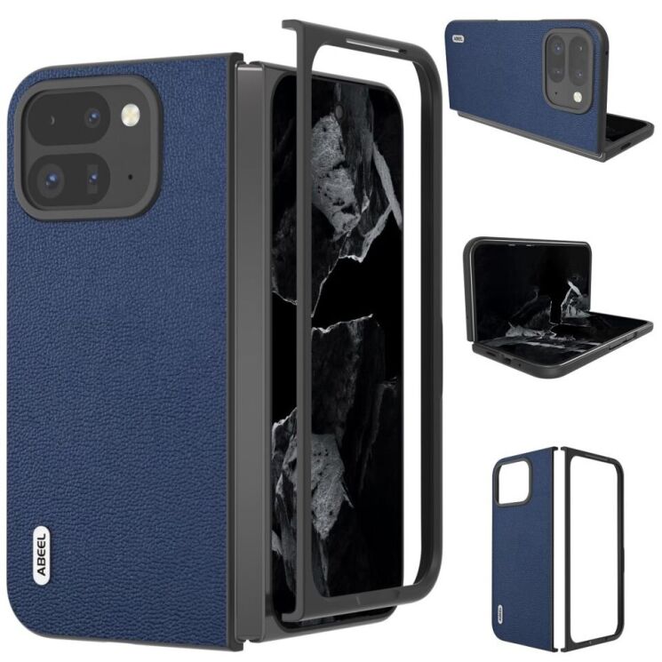 Защитный чехол ABEEL Texture Case для Google Pixel 9 Pro Fold - Blue: фото 1 из 4