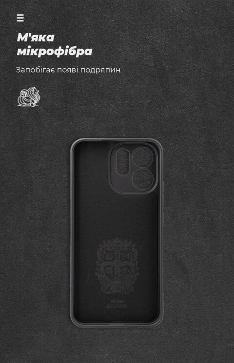 Защитный чехол ArmorStandart ICON Case для OPPO Reno 15 F/FS - Black: фото 4 из 8
