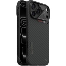 Защитный чехол AULUMU Ultra-Slim Aramid Fiber Case для iPhone 18 Pro Max / 17 Pro Max - Black: фото 1 из 13