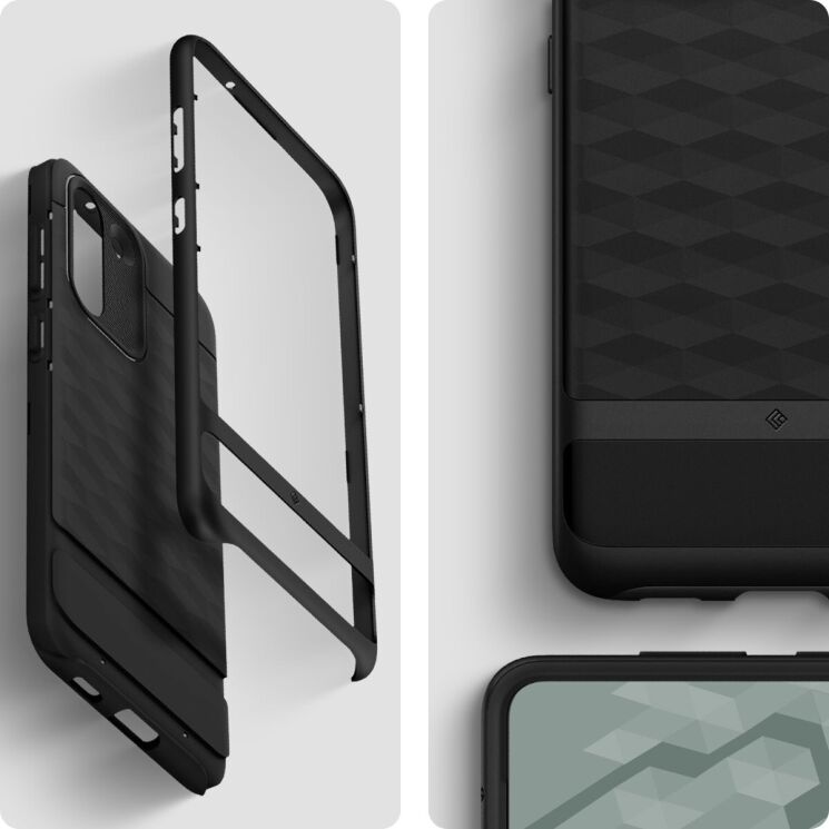 Защитный чехол Caseology Parallax by Spigen для Samsung Galaxy S21 FE (G990) - Indi Pink: фото 13 из 14