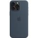 Захисний чохол Copiex Silicone Case with MagSafe для Apple iPhone 15 Pro Max - Storm Blue (339490L). Фото 4 з 4