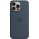 Захисний чохол Copiex Silicone Case with MagSafe для Apple iPhone 15 Pro Max - Storm Blue (339490L). Фото 1 з 4