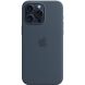 Захисний чохол Copiex Silicone Case with MagSafe для Apple iPhone 15 Pro Max - Storm Blue (339490L). Фото 2 з 4