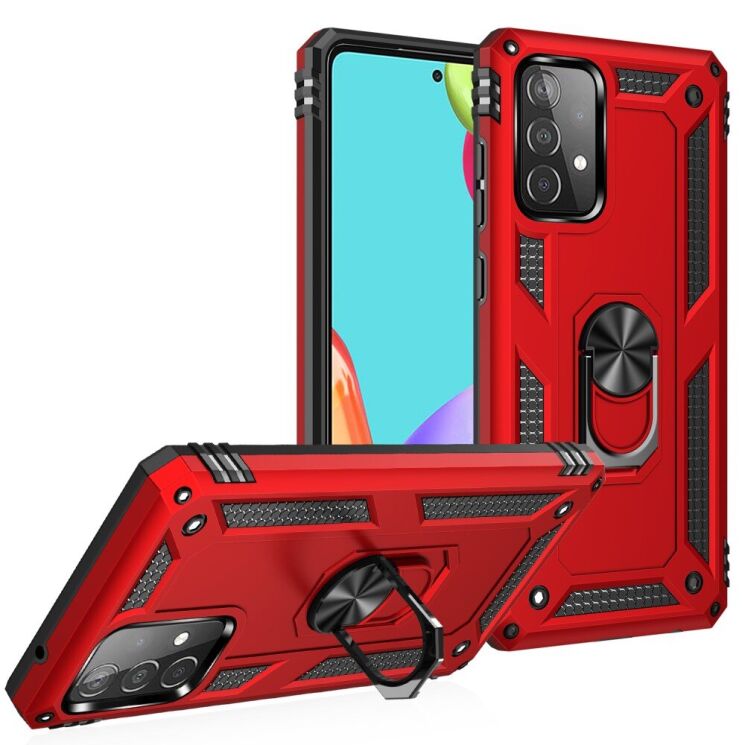 Защитный чехол Deexe Armor Case для Samsung Galaxy A52 (A525) / A52s (A528) - Red: фото 1 из 5