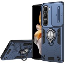 Захисний чохол Deexe Armor MagShield для Infinix Hot 60 Pro - Blue: фото 1 з 7