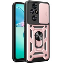Защитный чехол Deexe Armor Shield для Honor 200 Pro - Rose Gold: фото 1 из 8